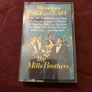 Vintage cassette tape. The Mills Brothers